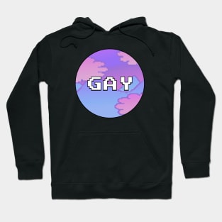 Gay - Lowfi Anime Aesthetic Hoodie